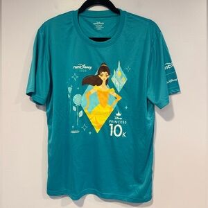 Belle Beauty and the Beast Rundisney 10k‎ drifit shirt